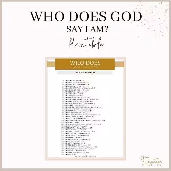 Unveiling Your True Identity: 40 Powerful Declarations of Who God Says You Are Unveiling Your True Identity: 40 Powerful Declarations of Who God Says You Are