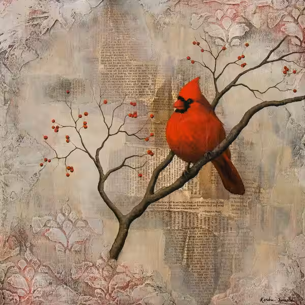 Cardinal Prints: Echoes of Faith and Faithfulness in Religious Art