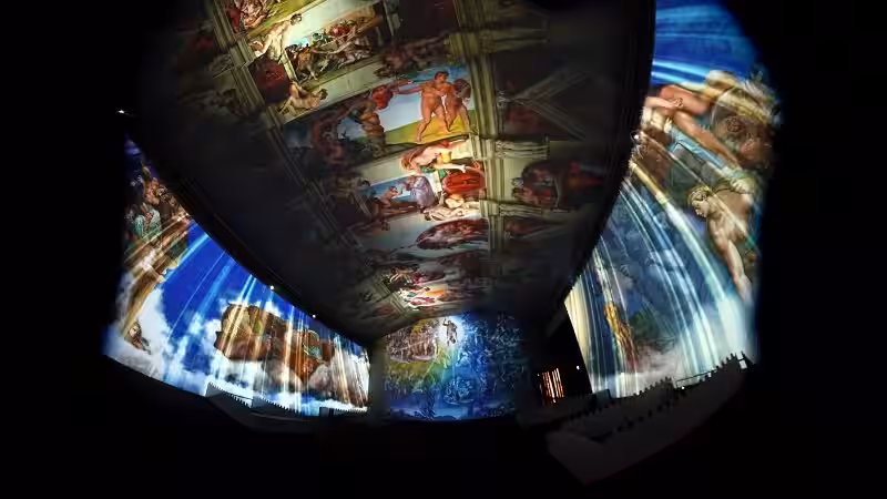 Michelangelo Immersive: Experiencing Faith Through Artistic Grandeur