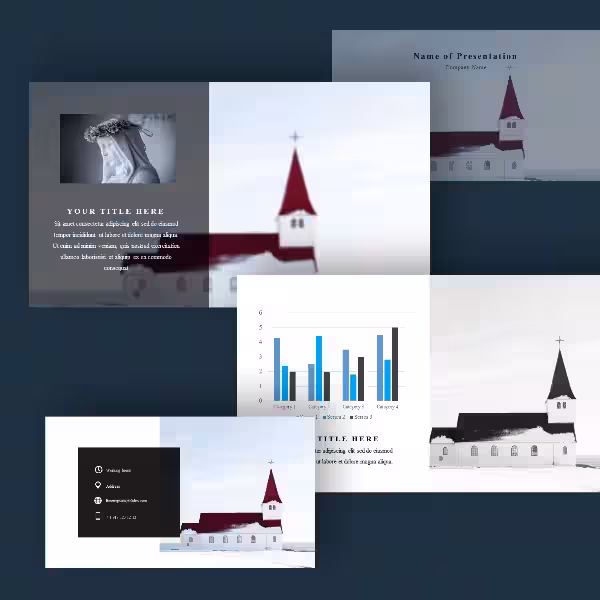 The Visual Heartbeat of Modern Worship: Crafting Compelling PPT Backgrounds