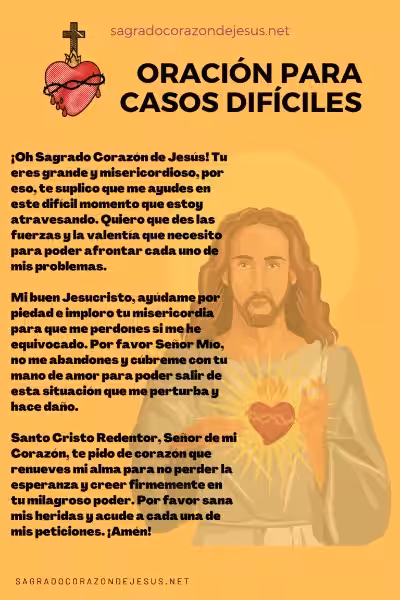 Oración Poderosa para Casos Difíciles: Encuentra Fuerza y Esperanza en tu Fe
