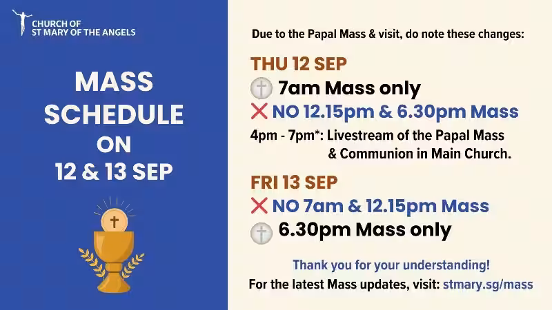The Heartbeat of the Church: Understanding the Papal Mass Schedule