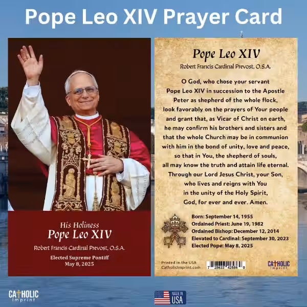 The Enduring Legacy of Faith: Understanding the Significance of the Pope Leo Prayer Card