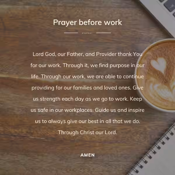 The Quiet Strength: Embracing Prayer Before Work for a More Meaningful Day The Quiet Strength: Embracing Prayer Before Work for a More Meaningful Day