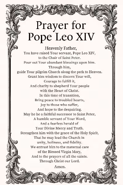 A Beacon of Faith: Understanding the Role of Prayer for Pope Leo XIV and Its Significance in Religion