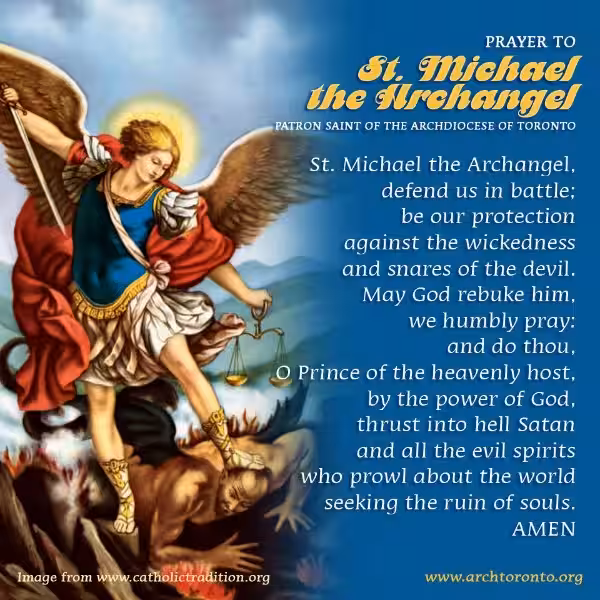 prayertostmichael