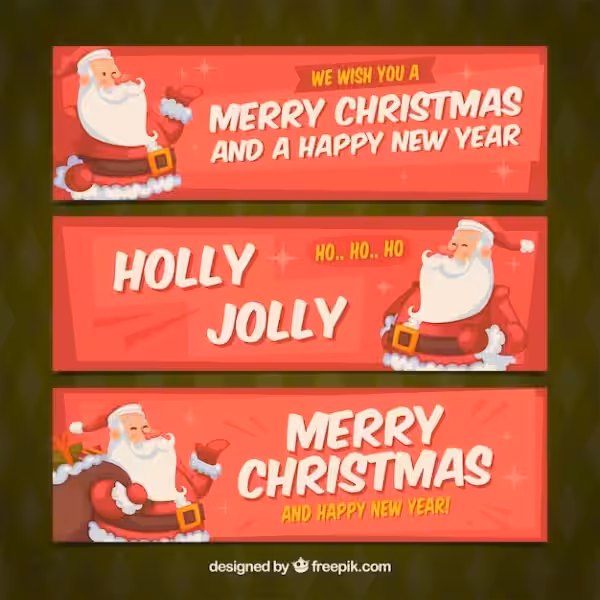 The Santa Banner: A Festive Symbol Bridging Worlds The Santa Banner: A Festive Symbol Bridging Worlds